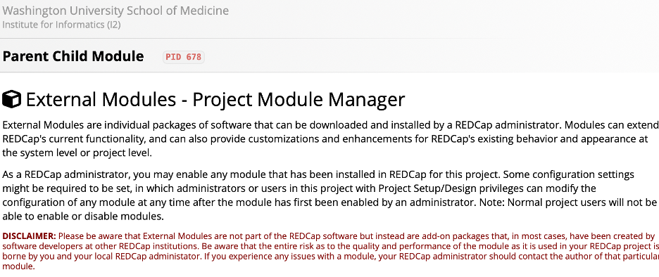 Searching for the module