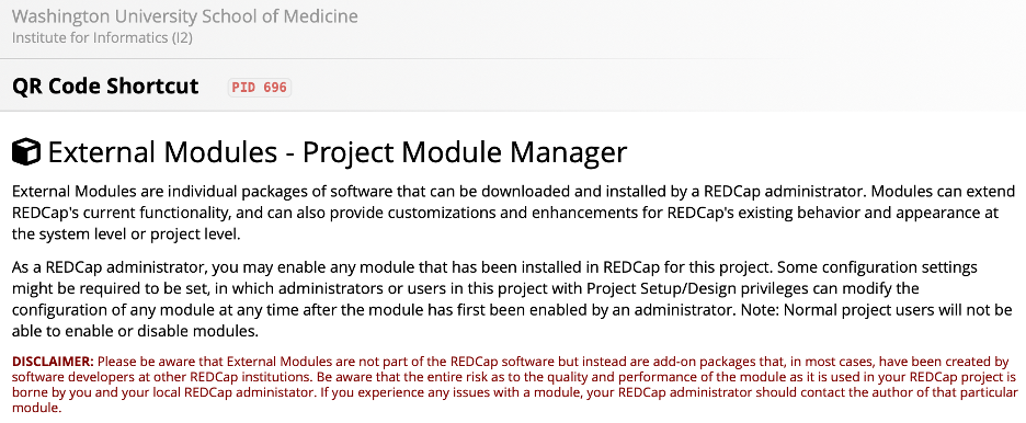 Searching for the module