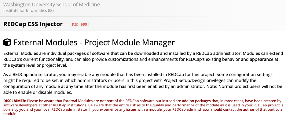 Searching for the module