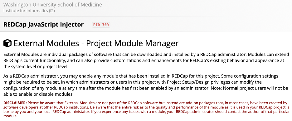 Searching for the module