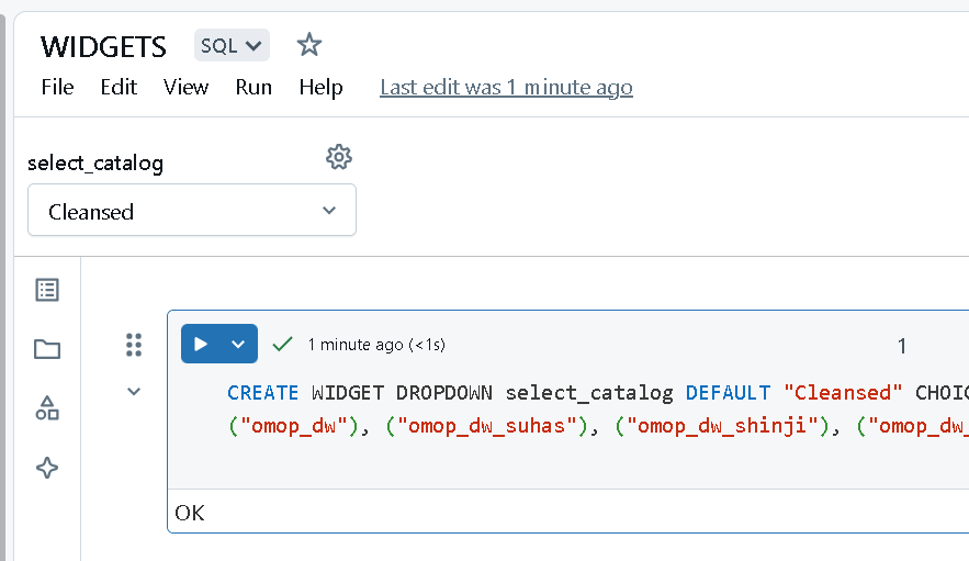 Image of query output via DBeaver